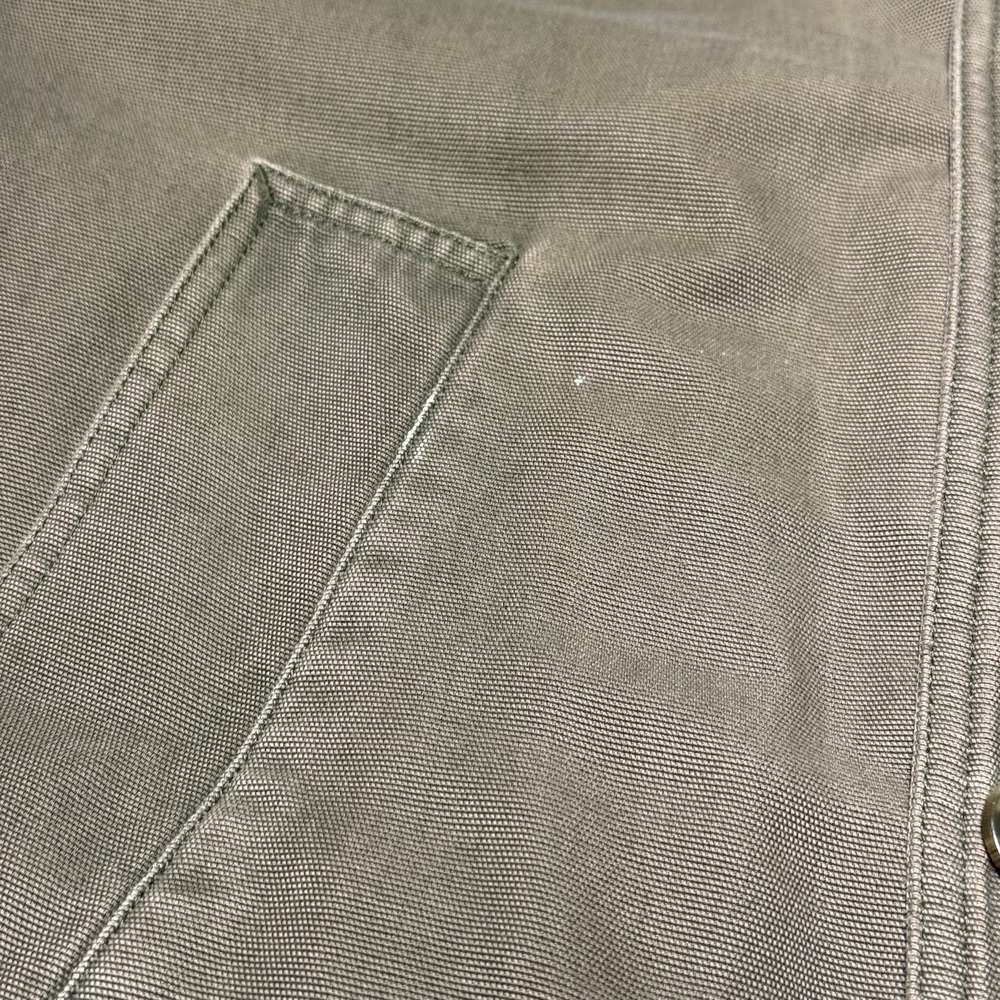 Eddie Bauer Barn Chore Jacket Men's Small Field Canvas Corduroy Collar - Picture 6 of 9